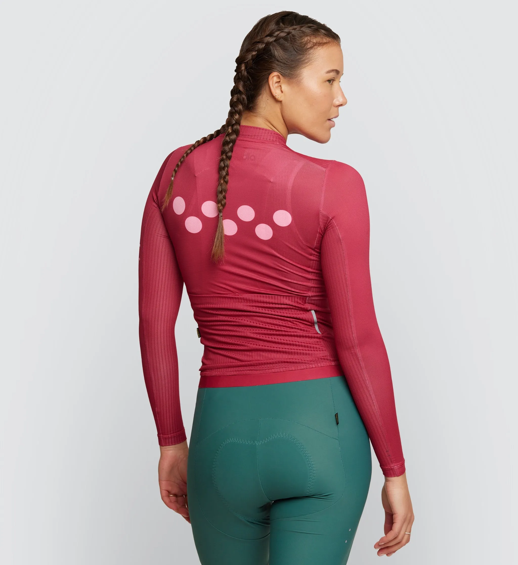 Essentials / Women's Air LS Jersey - Raspberry