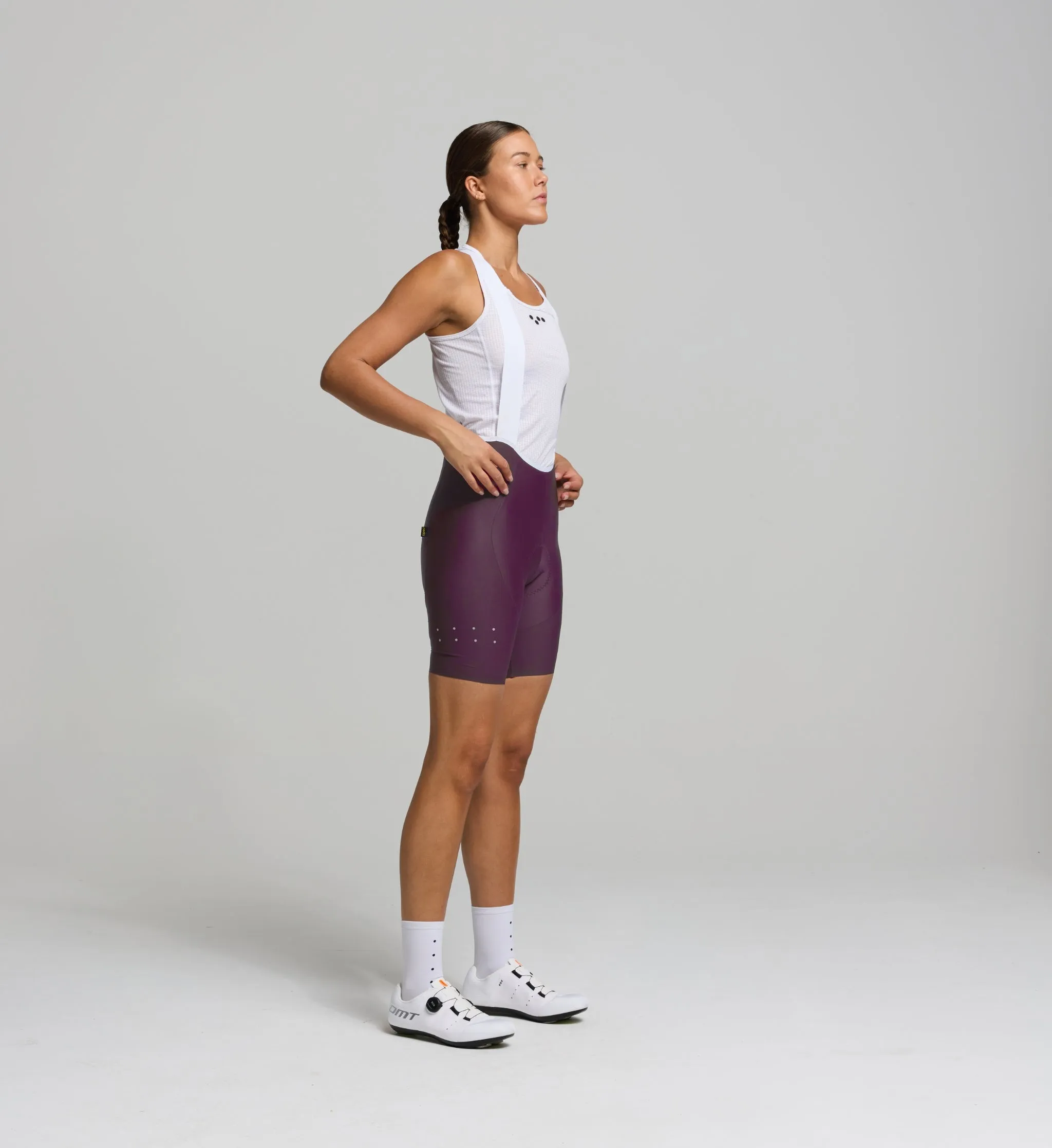 Essentials / Women's SuperFIT 2.0 Bib Short - Aubergine