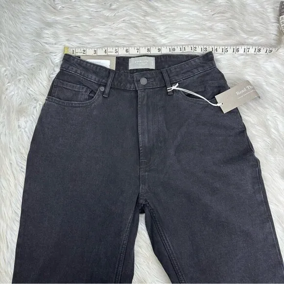Everlane Women’s NWT Black The Curvy Cheeky Minimalist Jean W28 Crop/L26.5