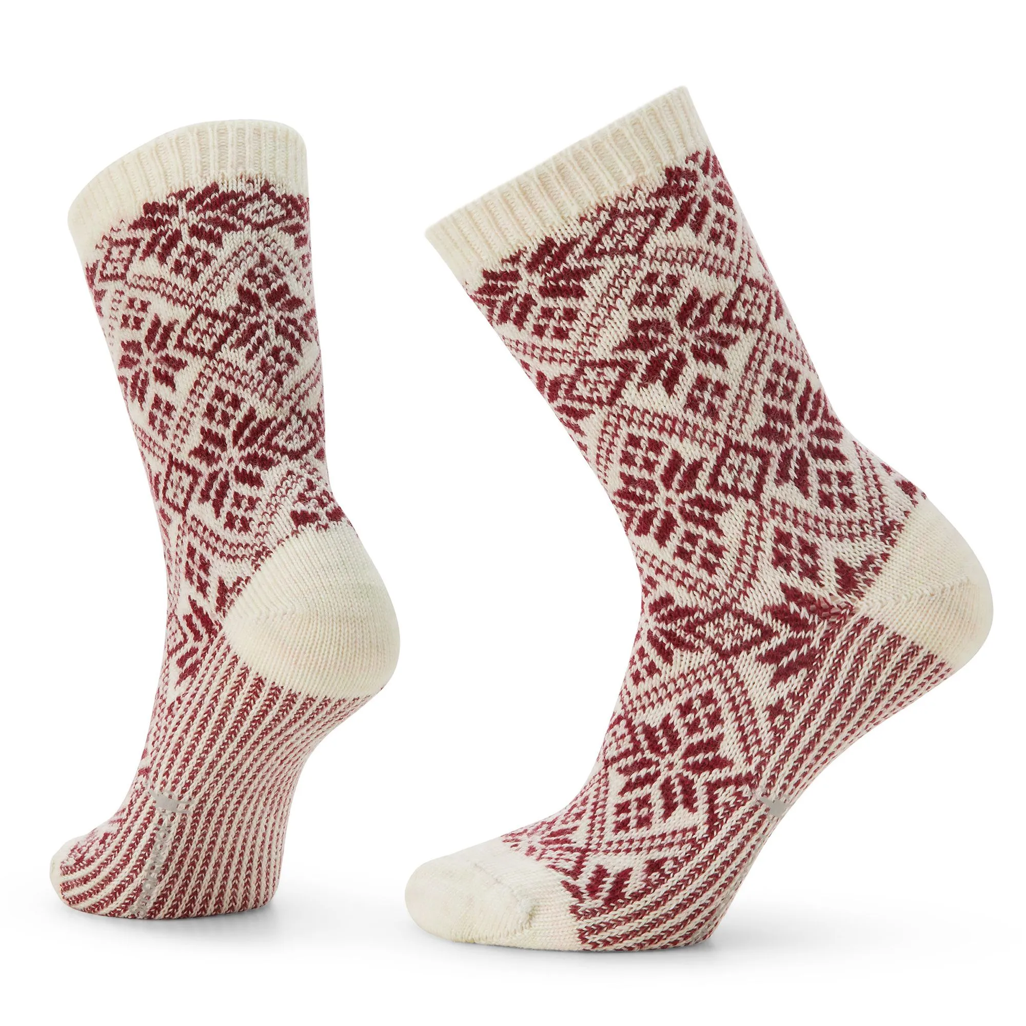 Everyday Traditional Snowflake Full Cushion Crew Socks (Women's) - SW001851