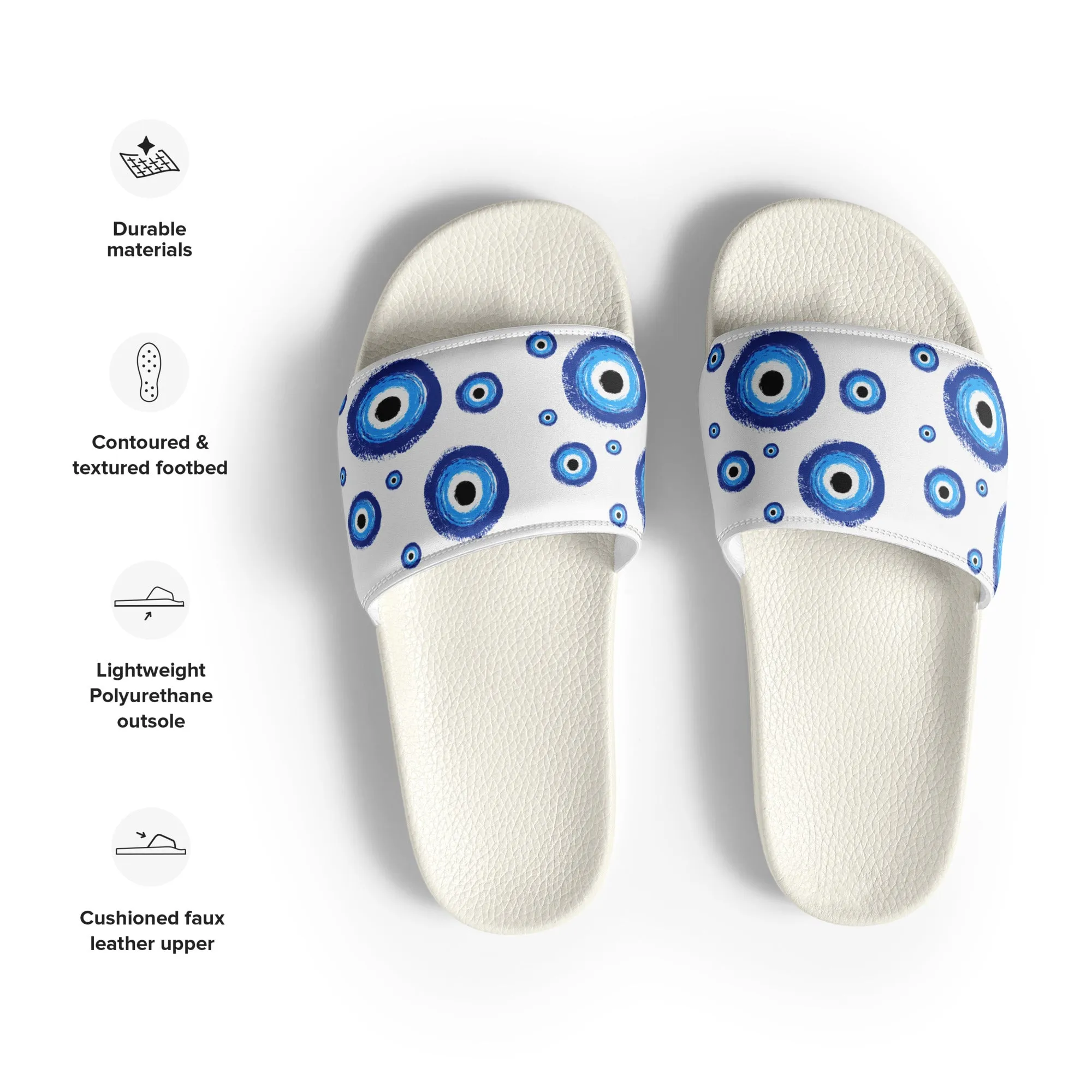 Evil Eye Women's slides
