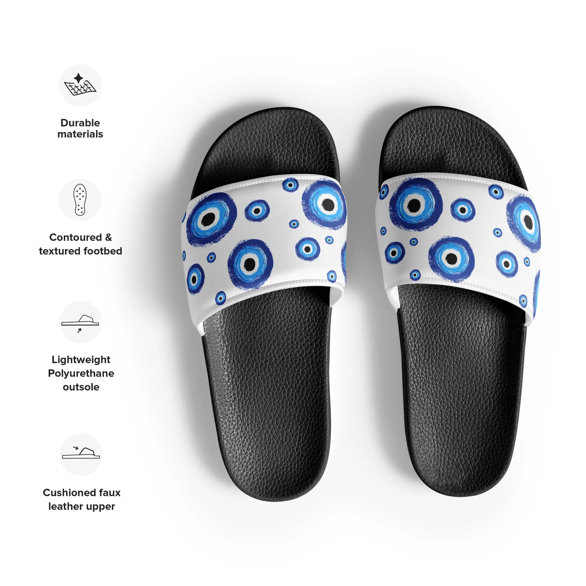 Evil Eye Women's slides