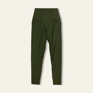 Evolve Leggings - Dark Matcha