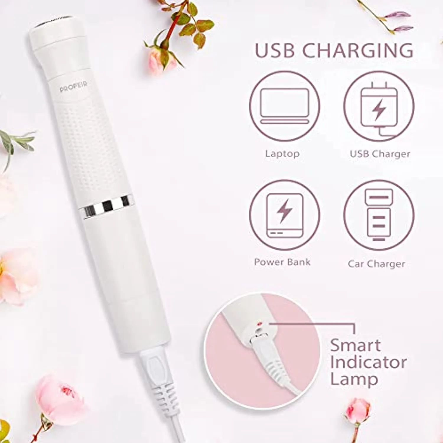 Eyebrow Trimmer, Facial Hair Removal for Women, 2 in 1 Lady’s Eyebrow Razor and Hair Remover, USB Rechargeable Painless Eyebrow Lips Chin Body Face Razors for Women
