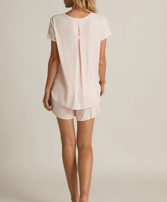 Faceplant Dreams Tulip Tee - Pink