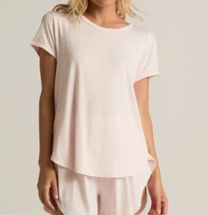 Faceplant Dreams Tulip Tee - Pink