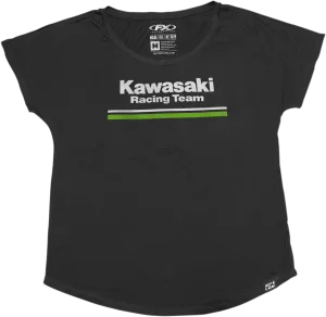 FACTORY EFFEX-APPAREL Women's Kawasaki Stripe Shirt - Black