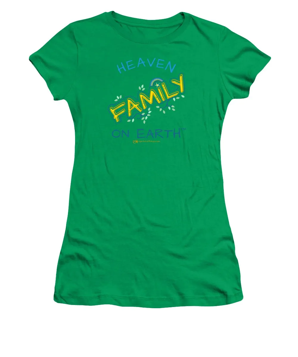 Family Heaven on Earth - Women's T-Shirt