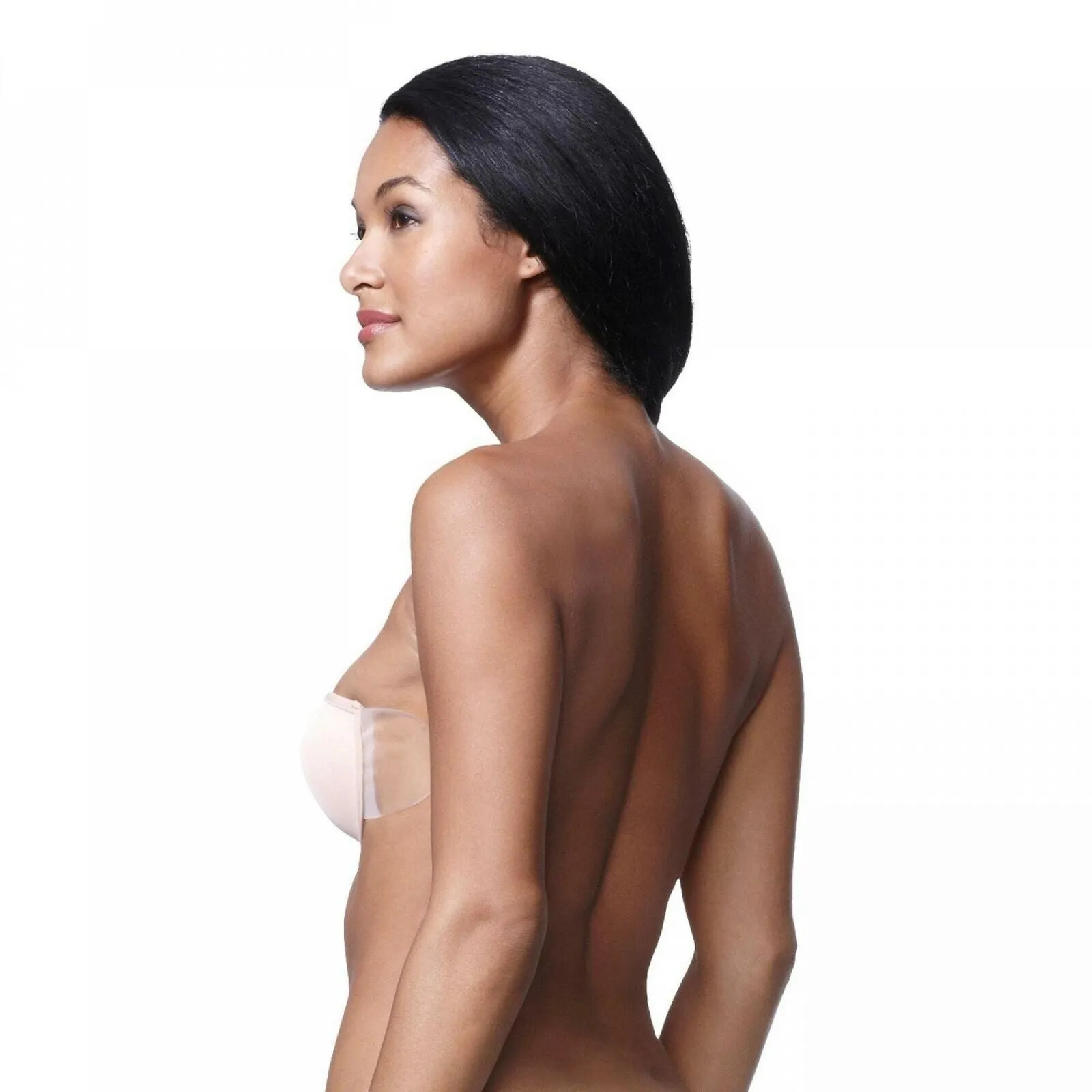 Fashion Forms Women's Adhesive Strapless Backless Bra Beige C
