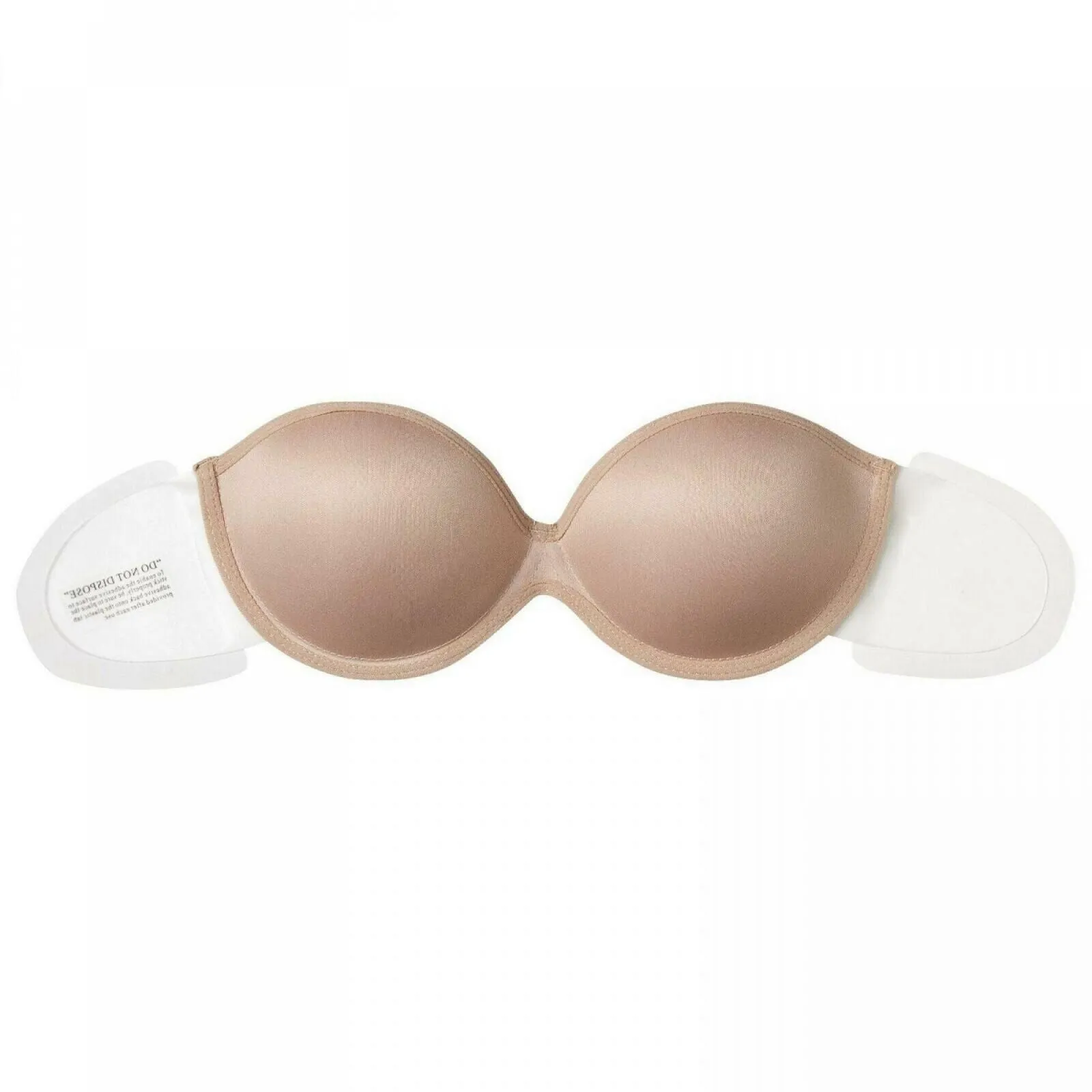 Fashion Forms Women's Adhesive Strapless Backless Bra Beige C
