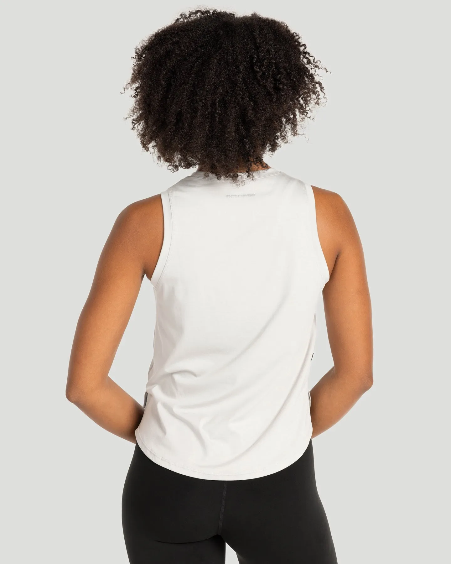 Feather Tank - Light Grey