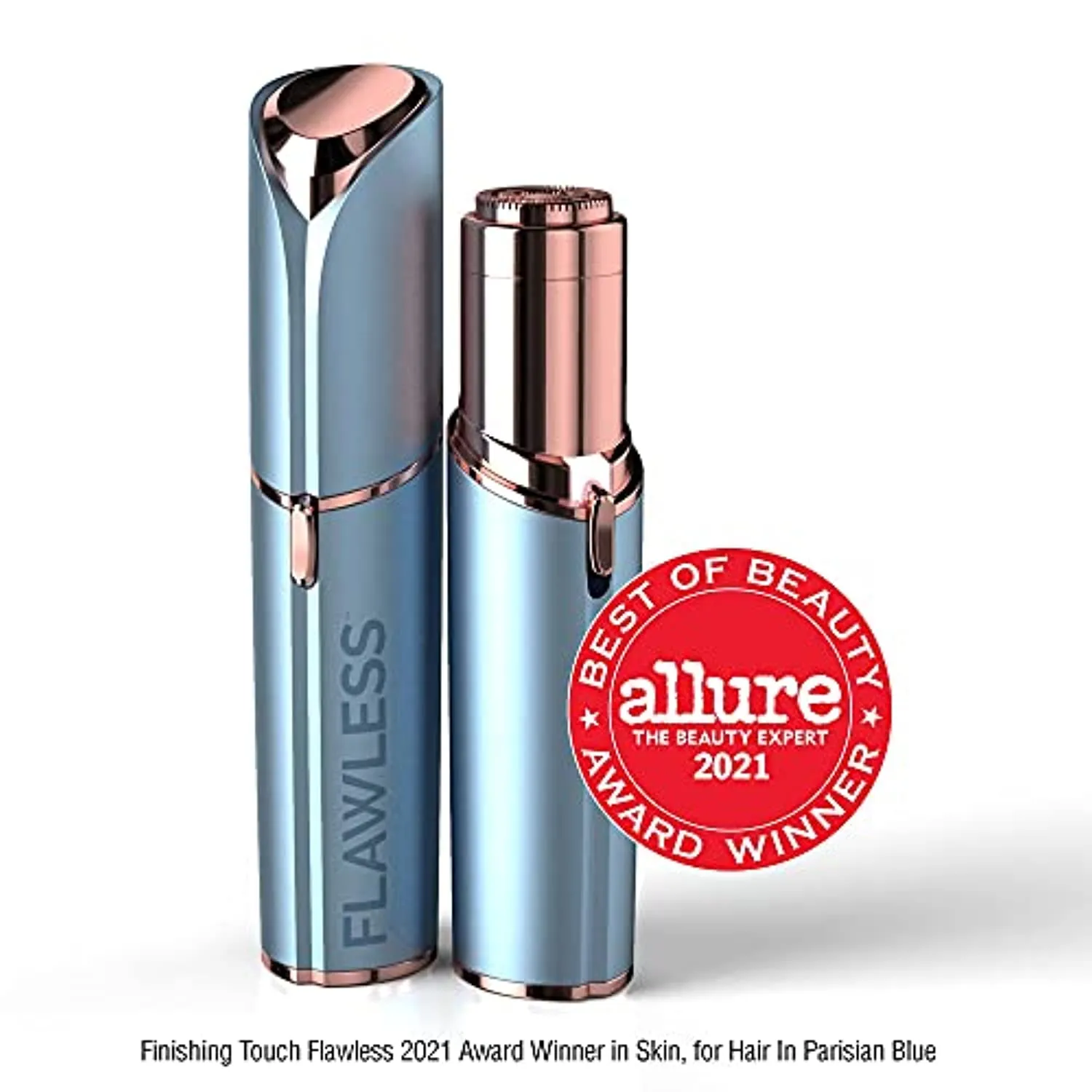 Finishing Touch Flawless Women's Painless Hair Remover, Blush/Rose Gold