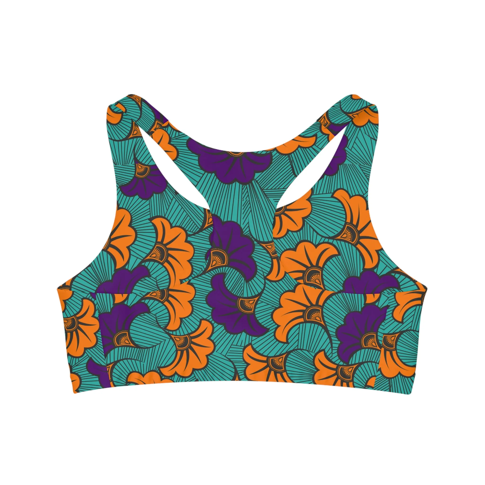Fleurs de Mariage Seamless Sports Bra