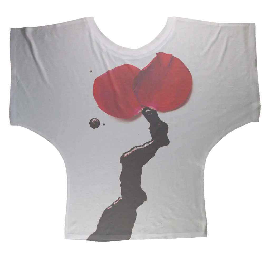 Flowers bleed too Sublimation Batwing Top