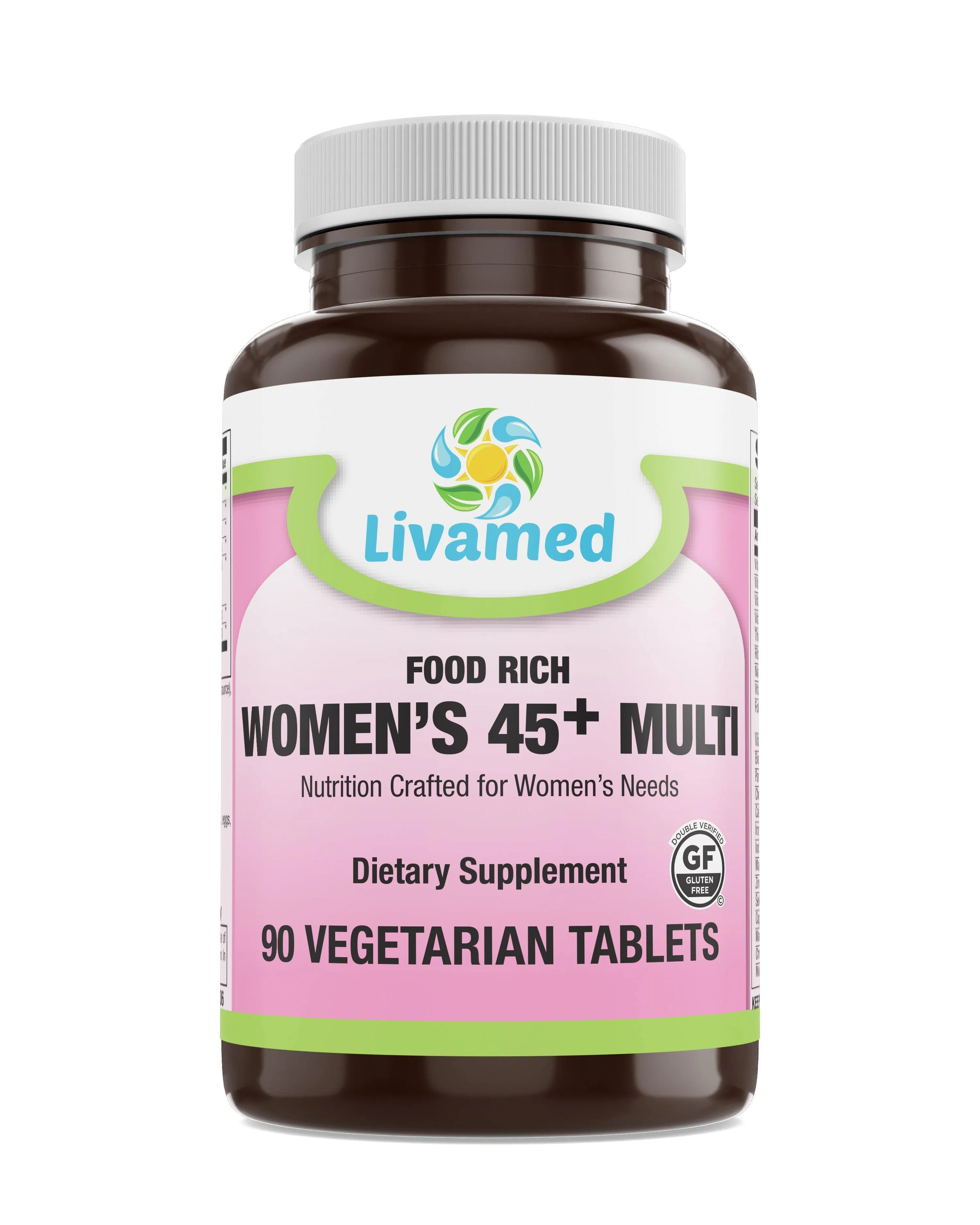 Food Rich Women's 45  Multi Veg Tabs 90 Count