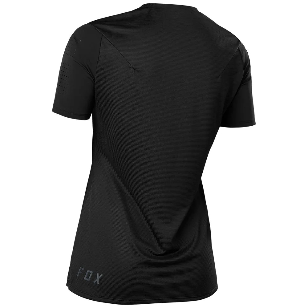 Fox Womens Flexair Ss Jersey [Black]