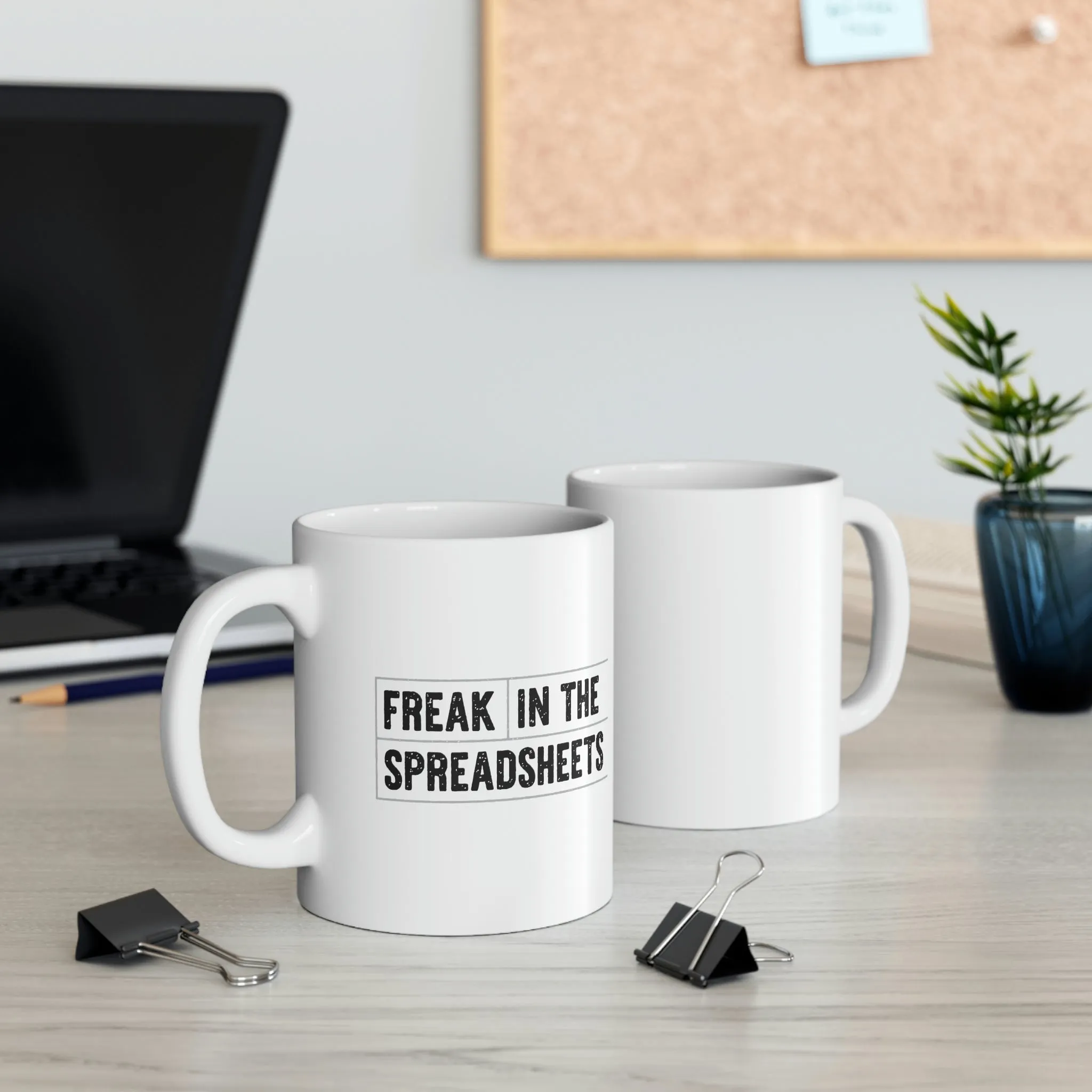 Freak in the Spreadsheets Coffee Mug