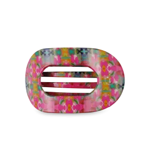 Fuchsia Dream | Medium | Flat Round Hair Clip