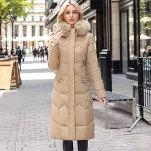 Fur Collar Chic™ | Women's Casual Hooded Jacket | Soft Fabric, Warm Fur Collar, Lightweight Design