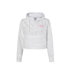 Gamma Phi Beta Crop Windbreaker