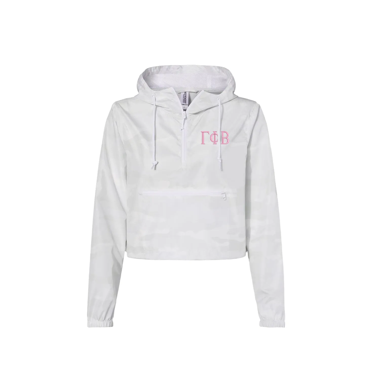 Gamma Phi Beta Crop Windbreaker