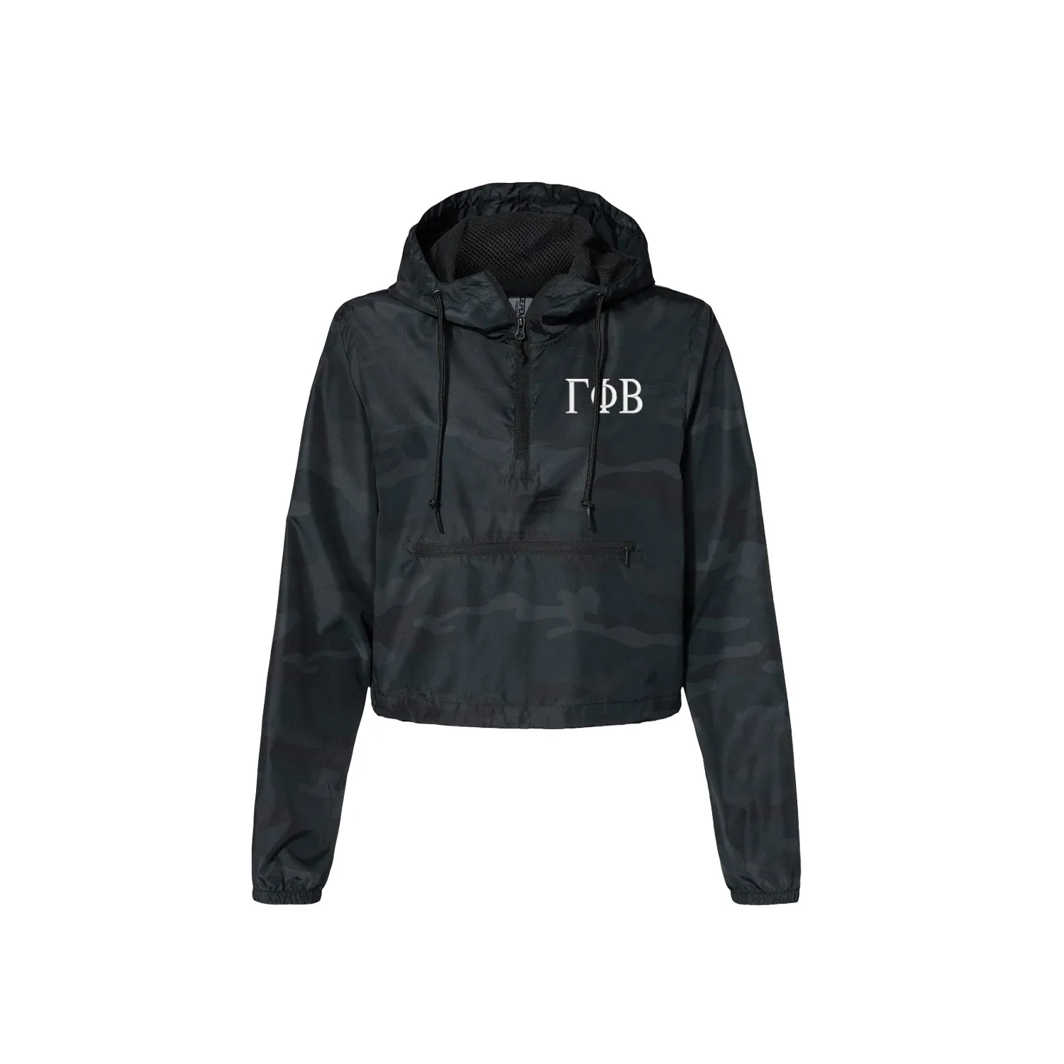 Gamma Phi Beta Crop Windbreaker