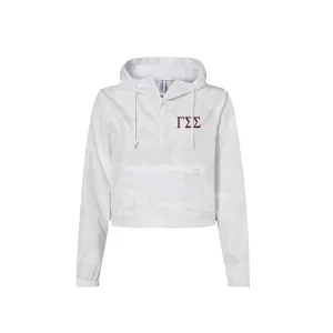 Gamma Sigma Sigma Crop Windbreaker