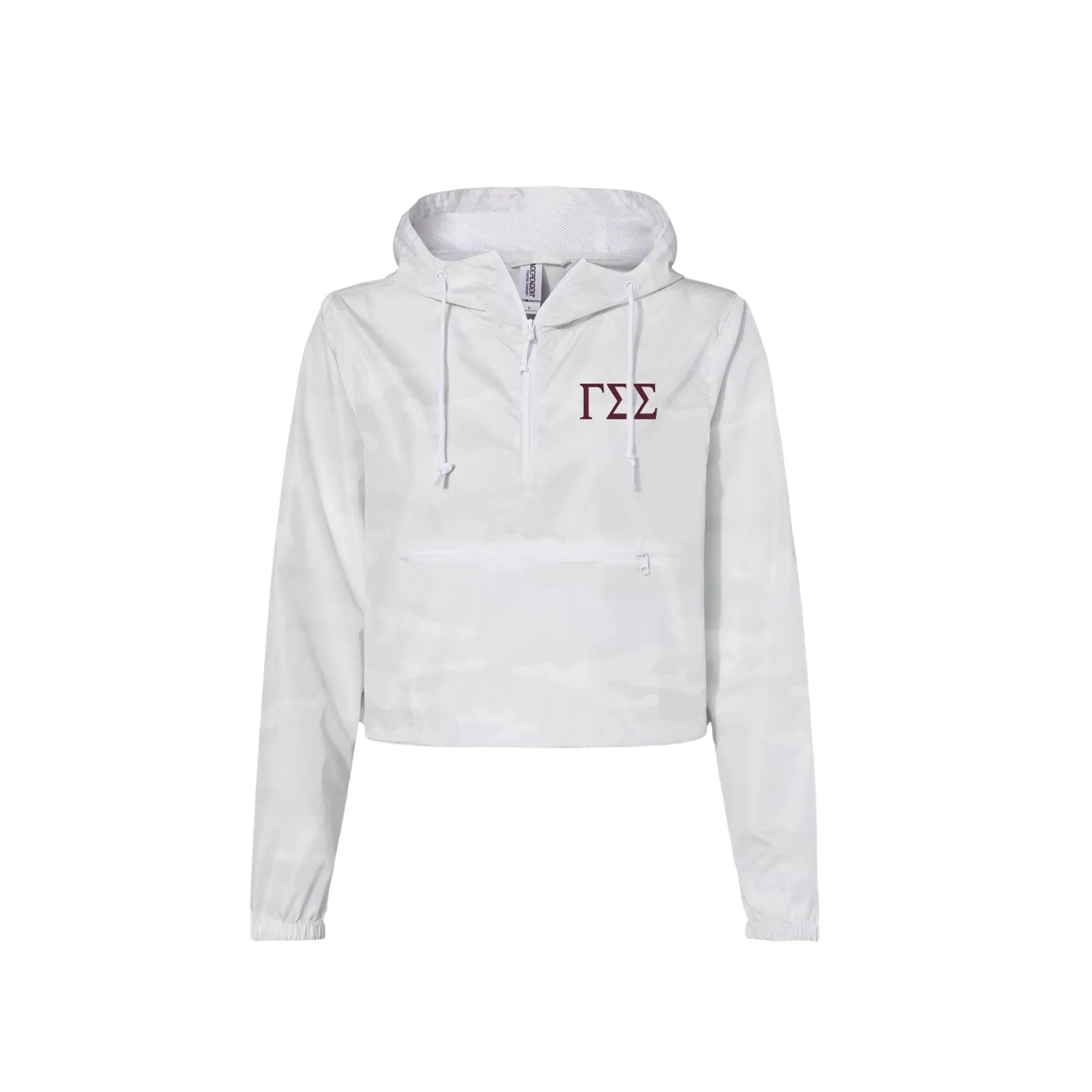 Gamma Sigma Sigma Crop Windbreaker