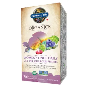 Garden Of Life Organics Women’s Once Daily 30 Vegan Tablets