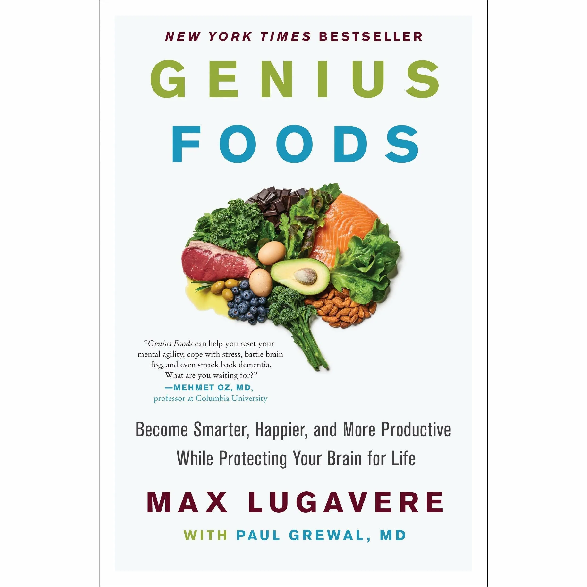 Genius Foods [Hardcover], The XX Brain, The Brain The Story of You 3 Books Collection Set