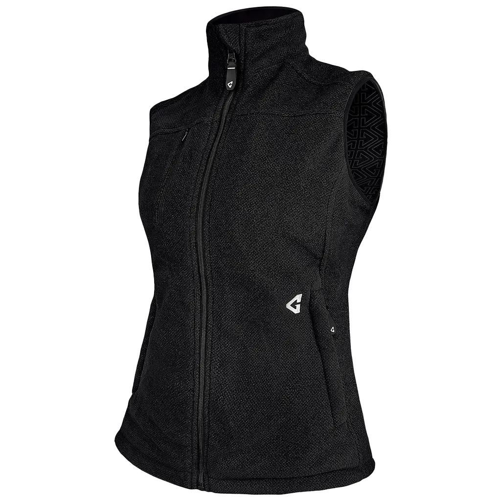Gerbing 7V Women's Thermite Fleece Heated Vest 2.0 in Black