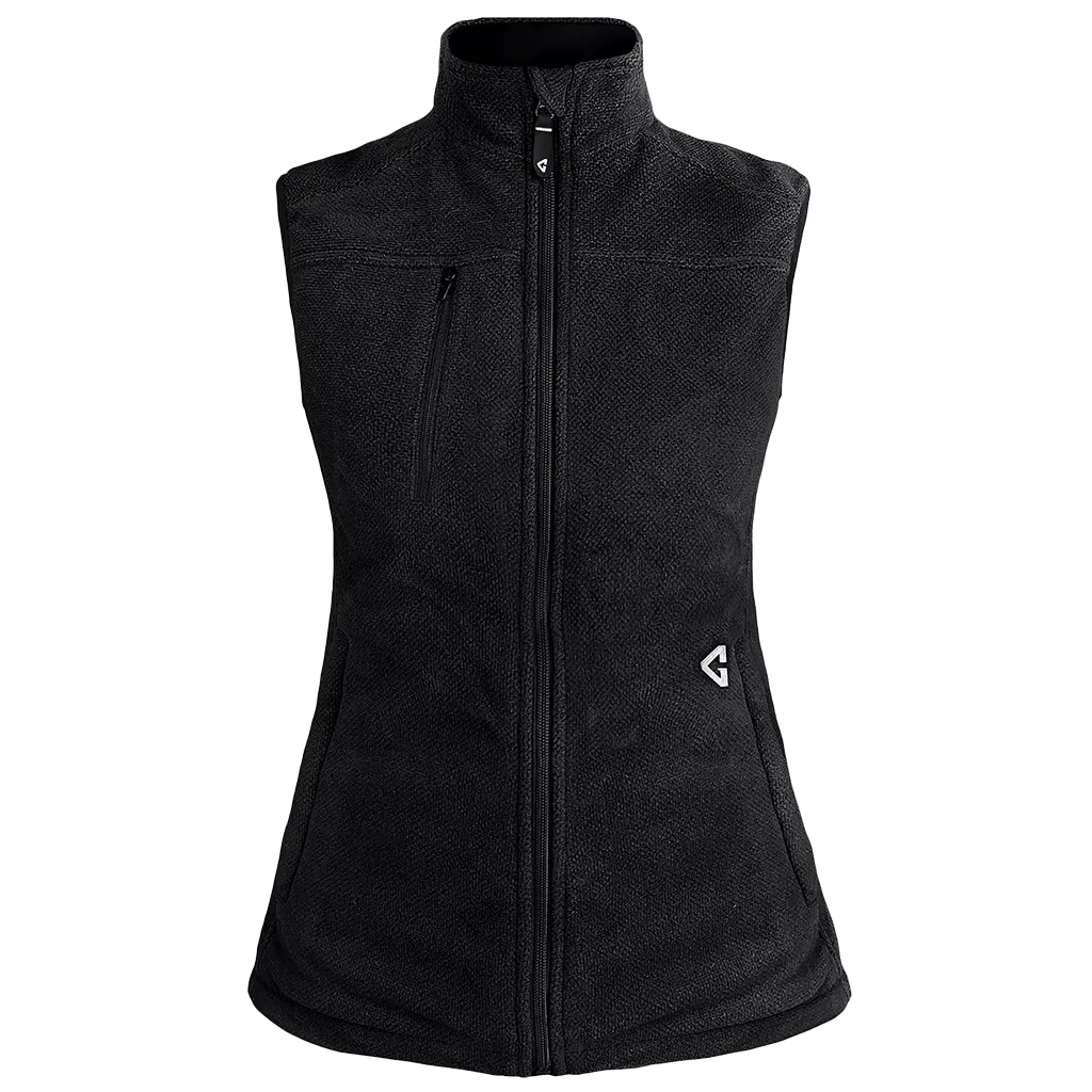 Gerbing 7V Women's Thermite Fleece Heated Vest 2.0 in Black