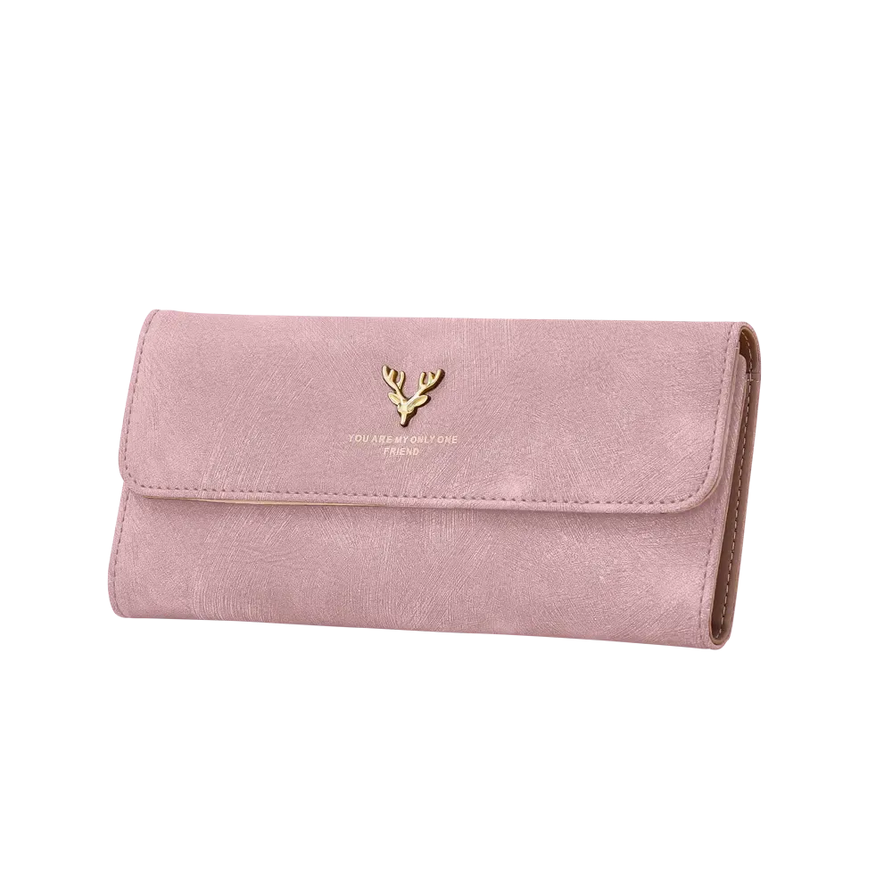 Girly Luxury Trifold Leather Wallet