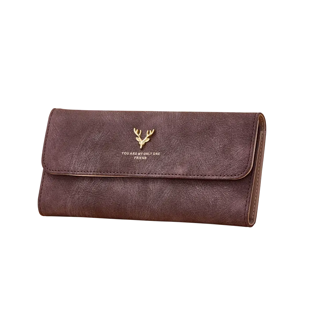 Girly Luxury Trifold Leather Wallet
