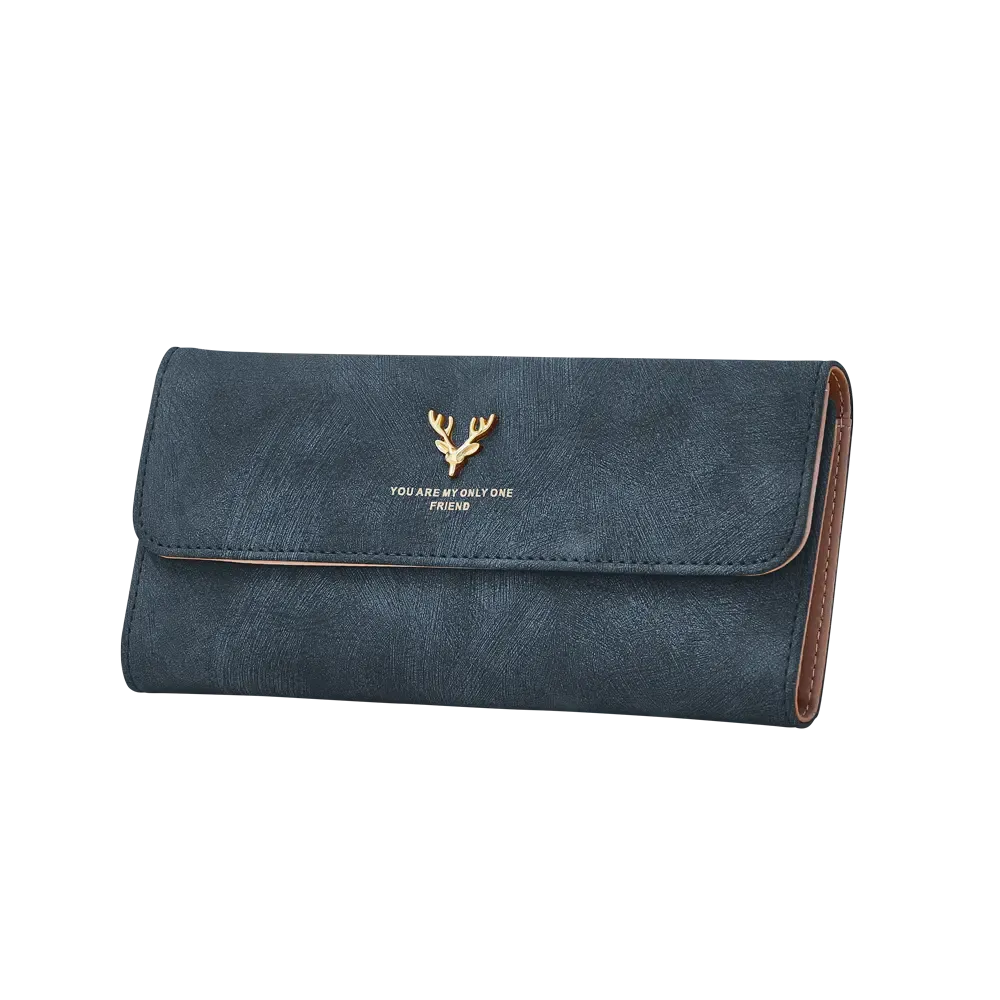 Girly Luxury Trifold Leather Wallet