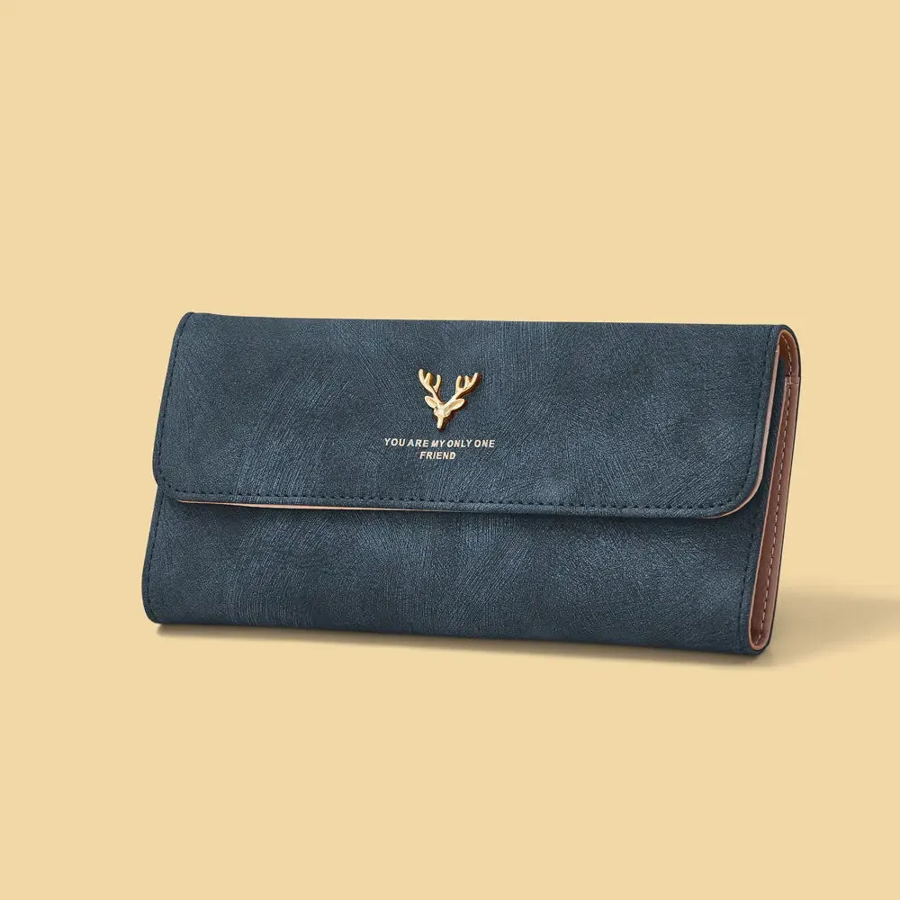 Girly Luxury Trifold Leather Wallet