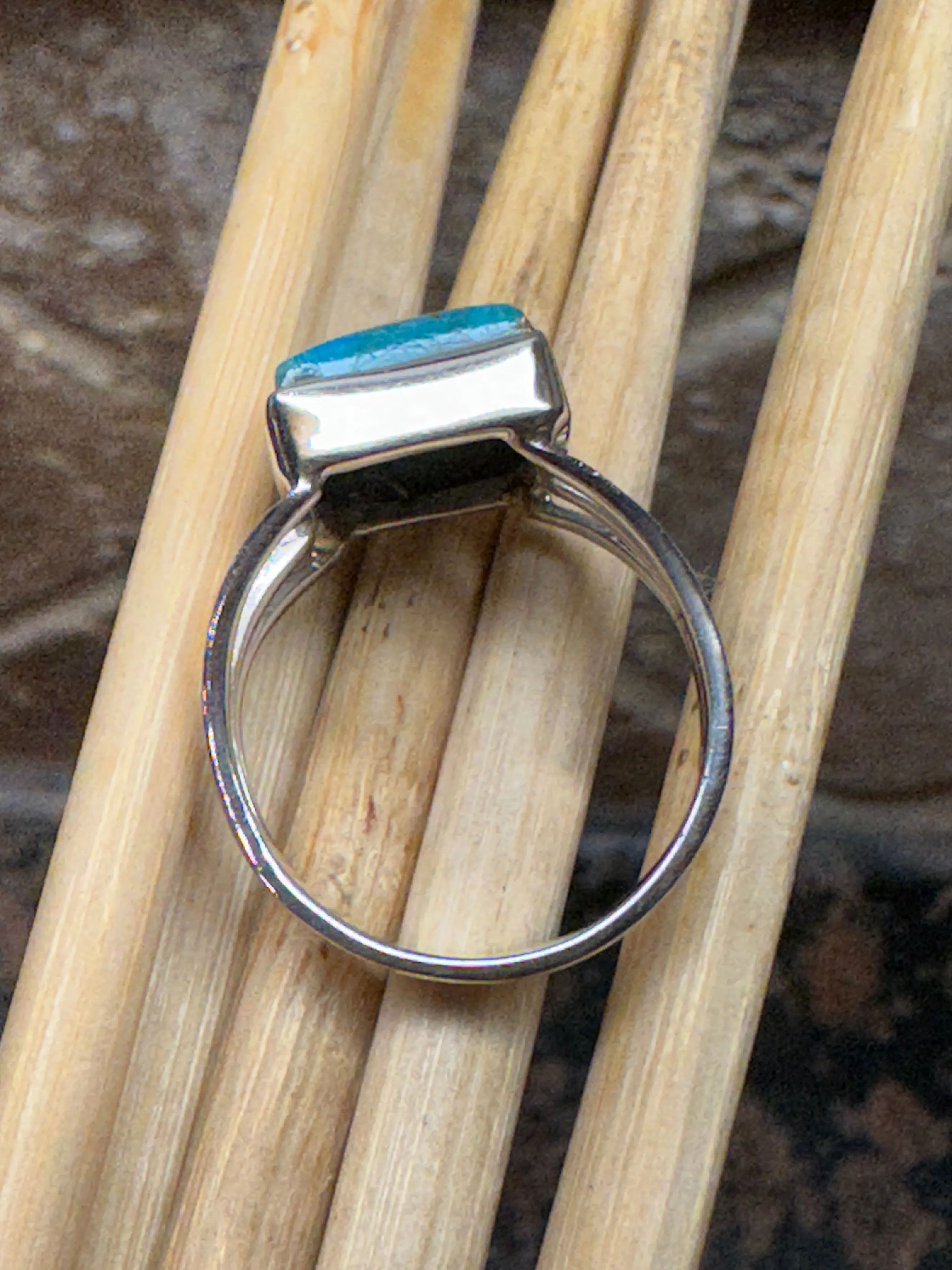 Gorgeous Spiny Oyster Arizona Turquoise 925 Solid Sterling Silver Ring Size 6.5