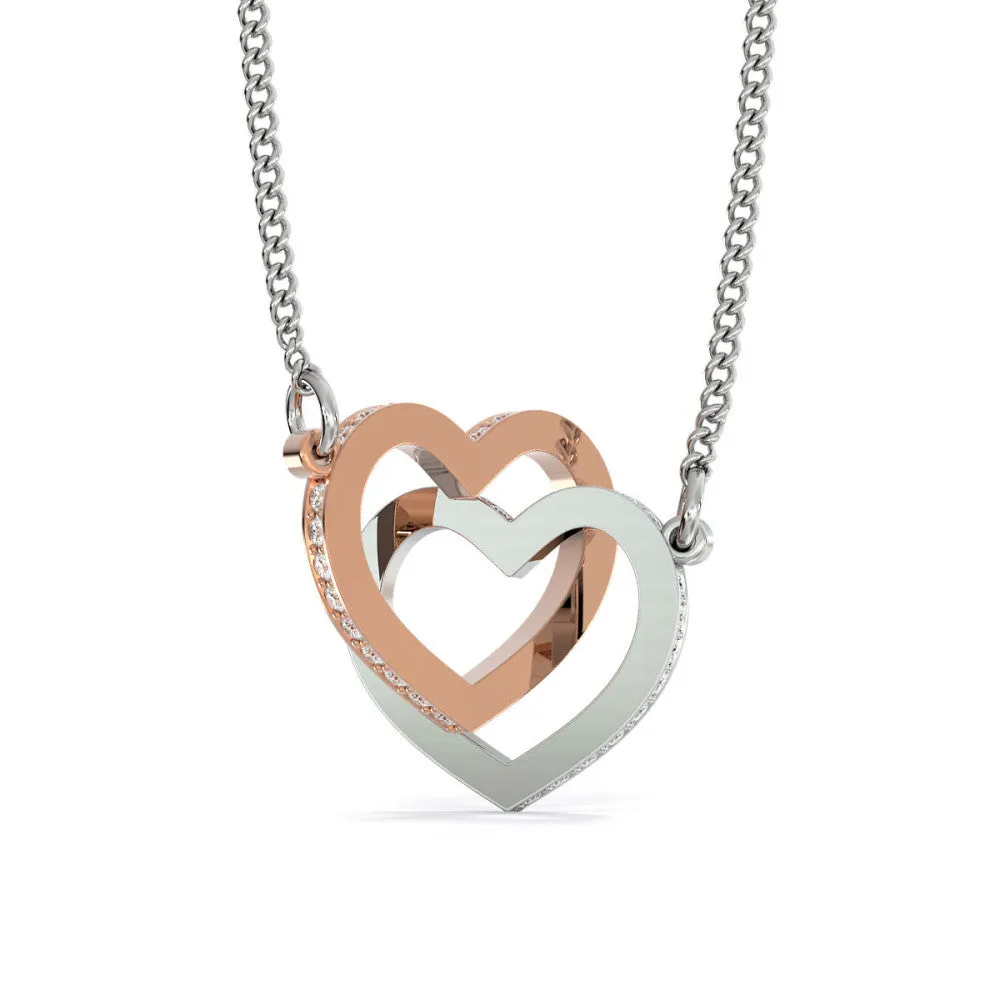 Gorgeous Wife Interlocking Heart Necklace