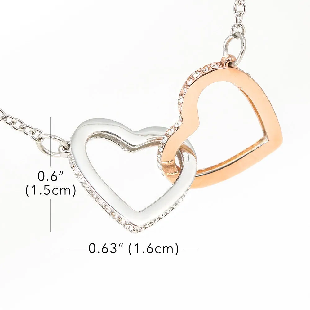 Gorgeous Wife Interlocking Heart Necklace