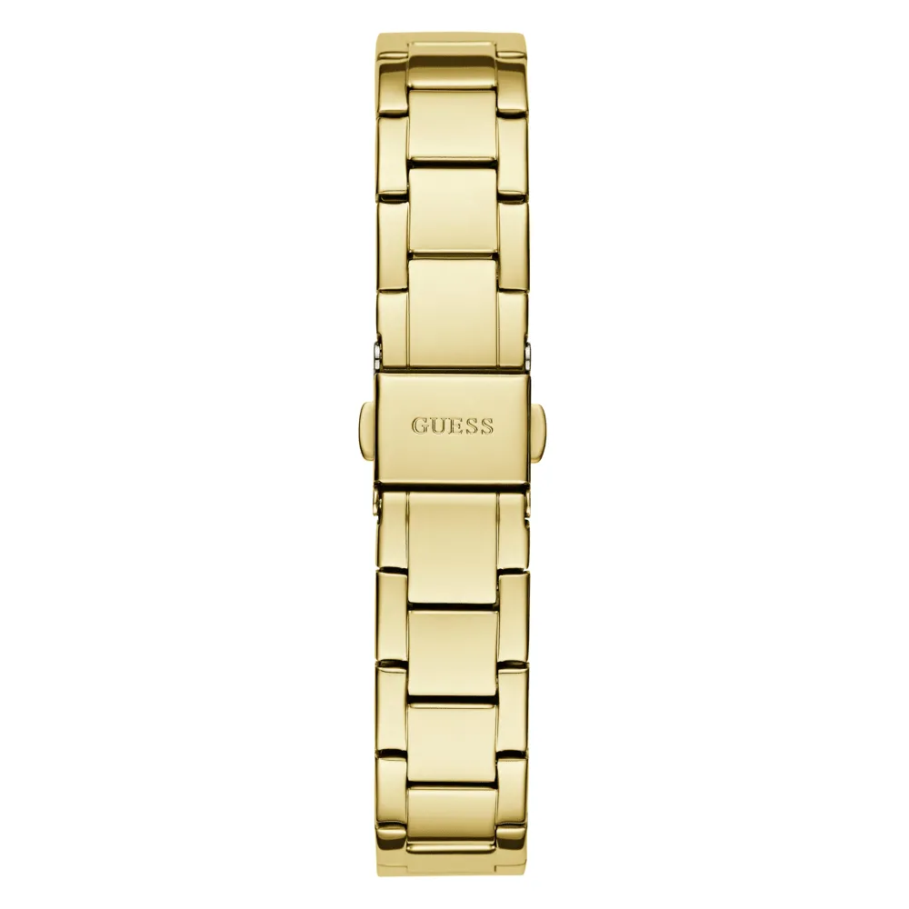 Guess Dress Charlotte Dress Gold-Tone Crystal Bezel Women's Watch GW0767L2