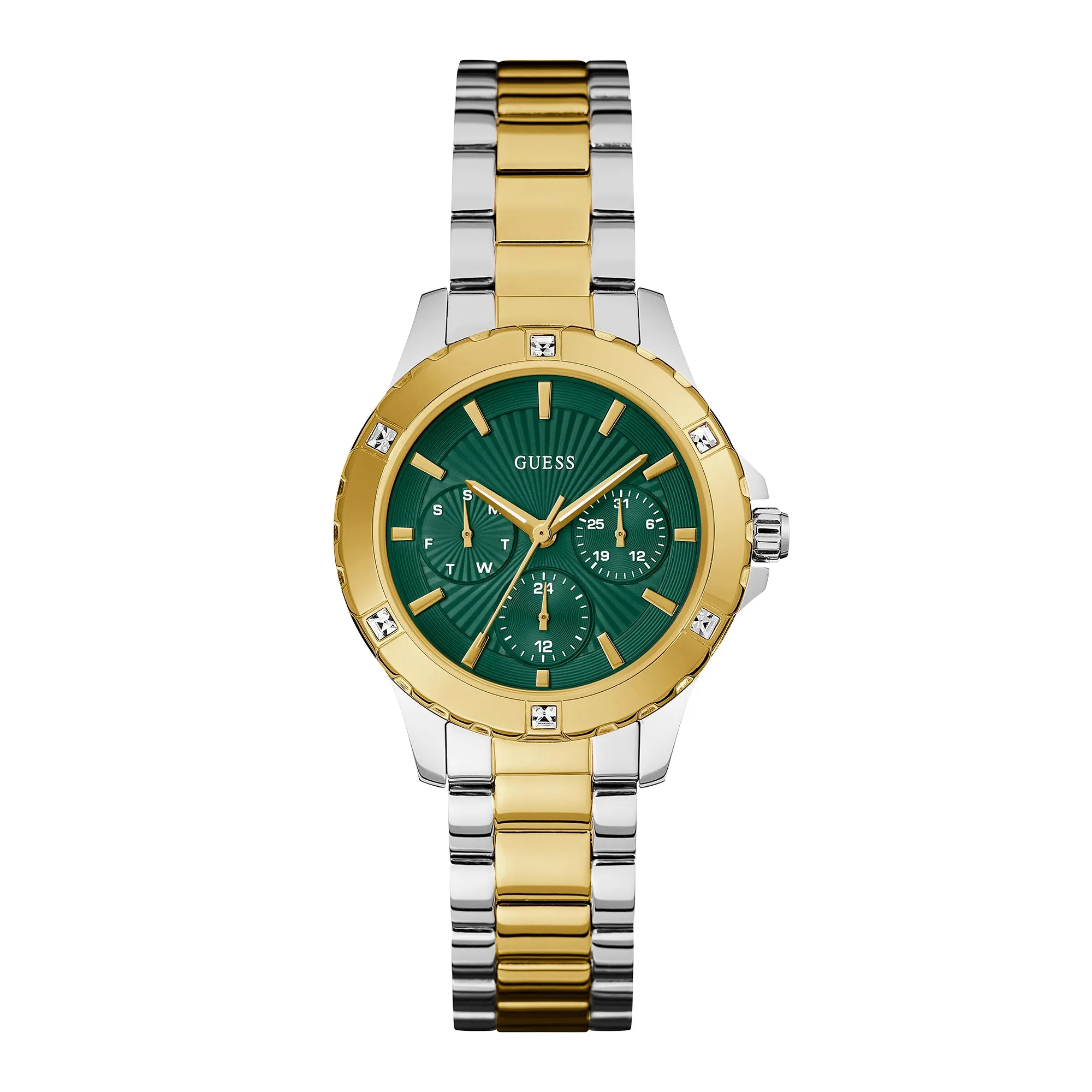 Guess Women's Watch 2-Tone Case Quartz