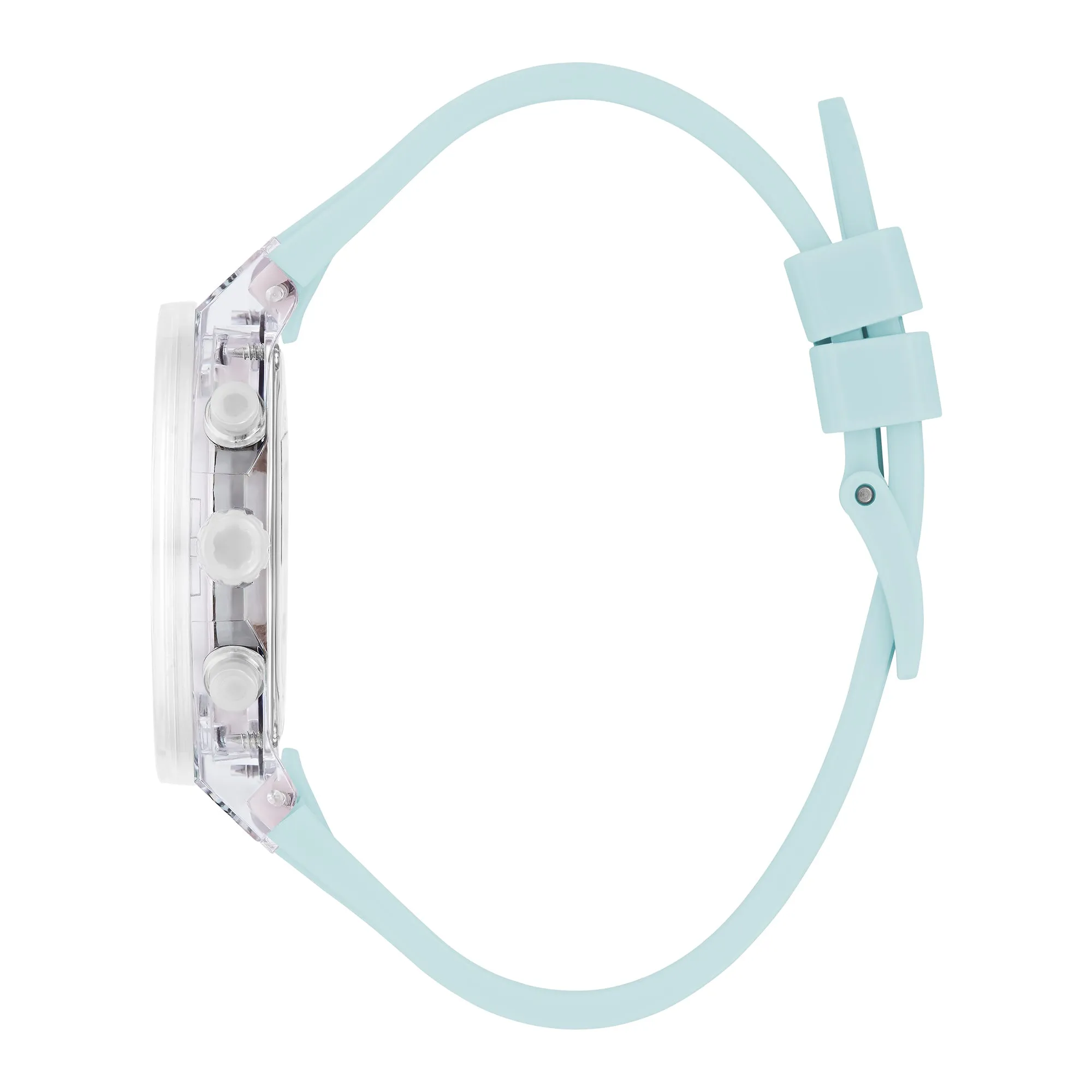 Guess Women's Watch Clear Tone Case Quartz