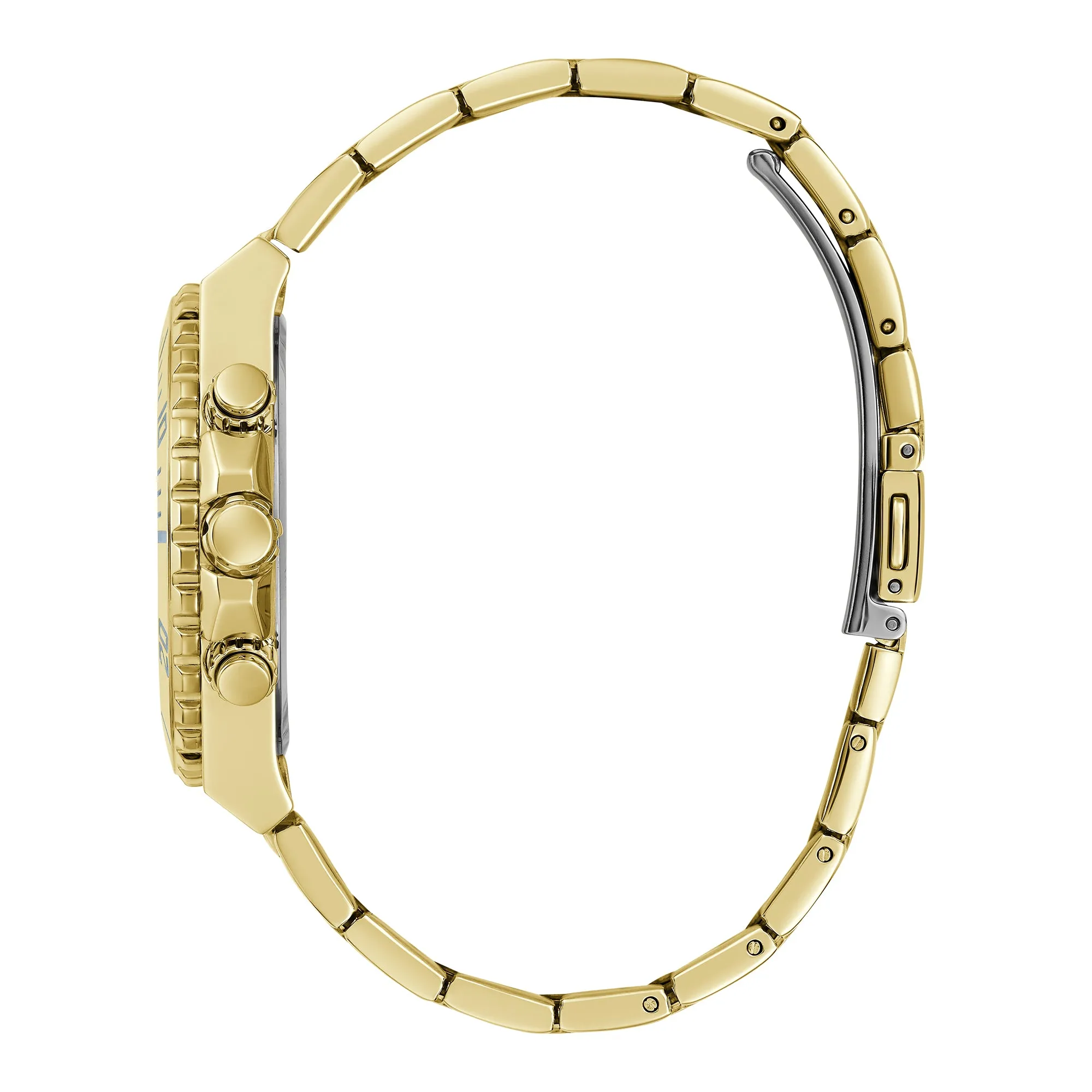 Guess Women's Watch Gold Tone Case Quartz