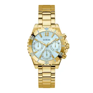 Guess Women's Watch Gold Tone Case Quartz