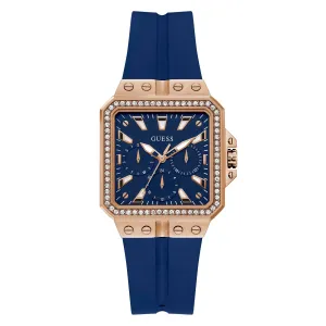 Guess Women's Watch Rose Gold Tone Case Quartz