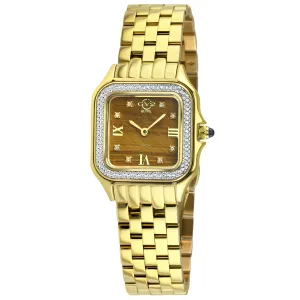 GV2 Milan Diamond Swiss Quartz - Tiger Eye
