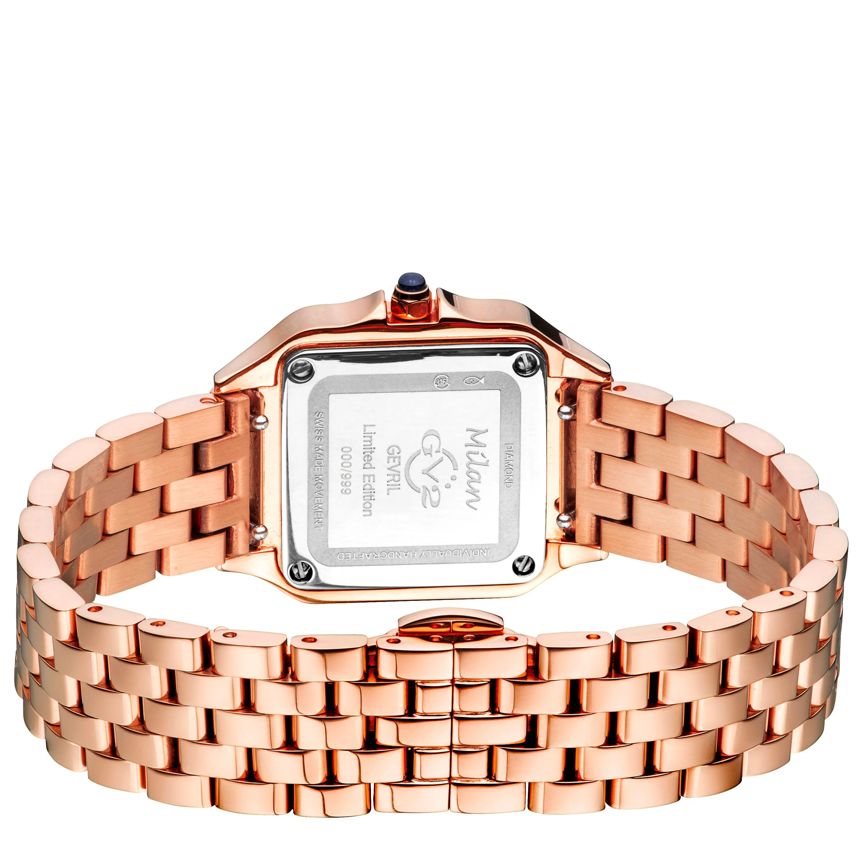 GV2 Milan Diamond Swiss Quartz