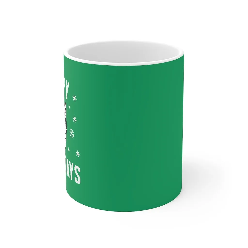 Happy Pawlidays Coffee Mug