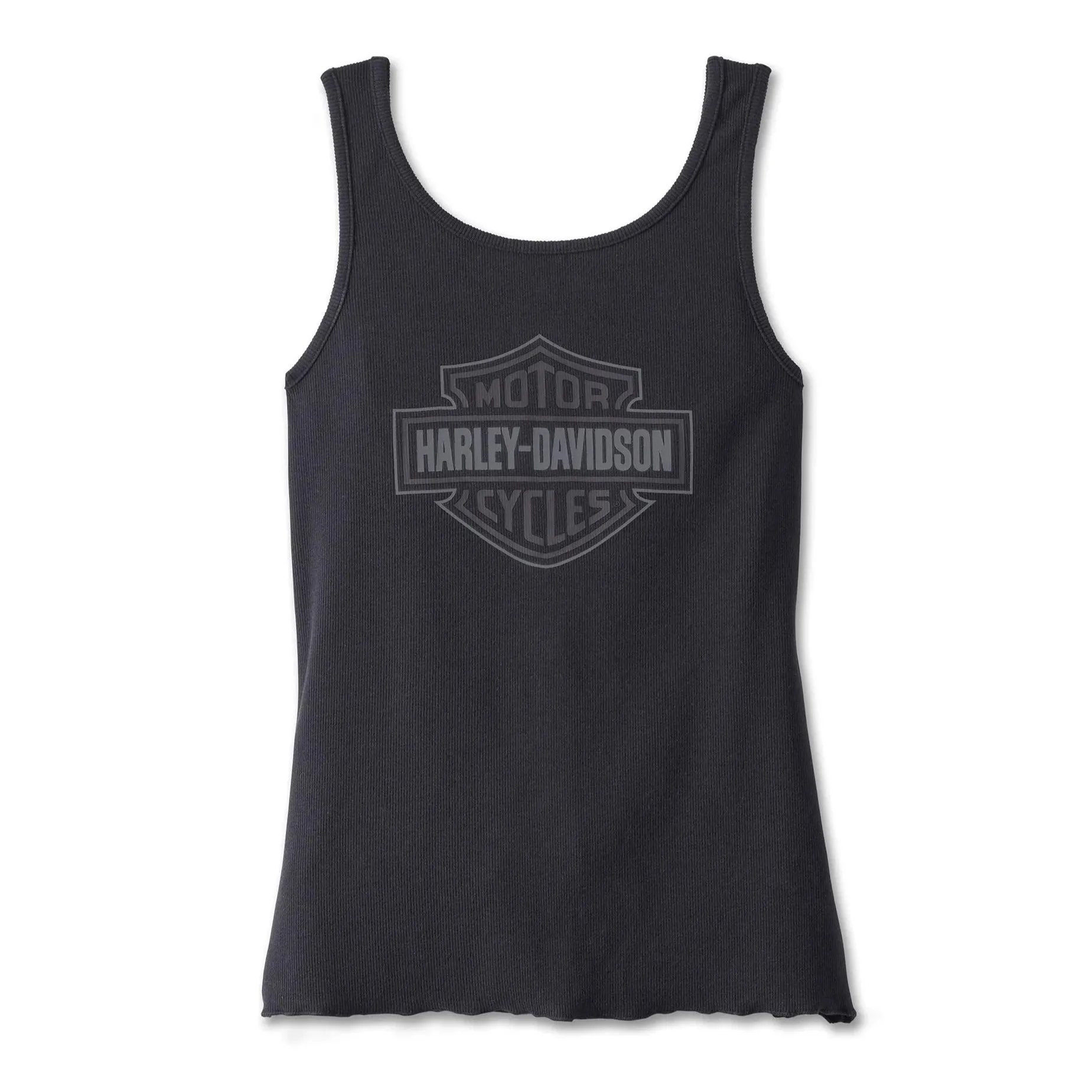 Harley-Davidson® Women's Hometown Bar & Shield Fashion Tank - Black Beauty