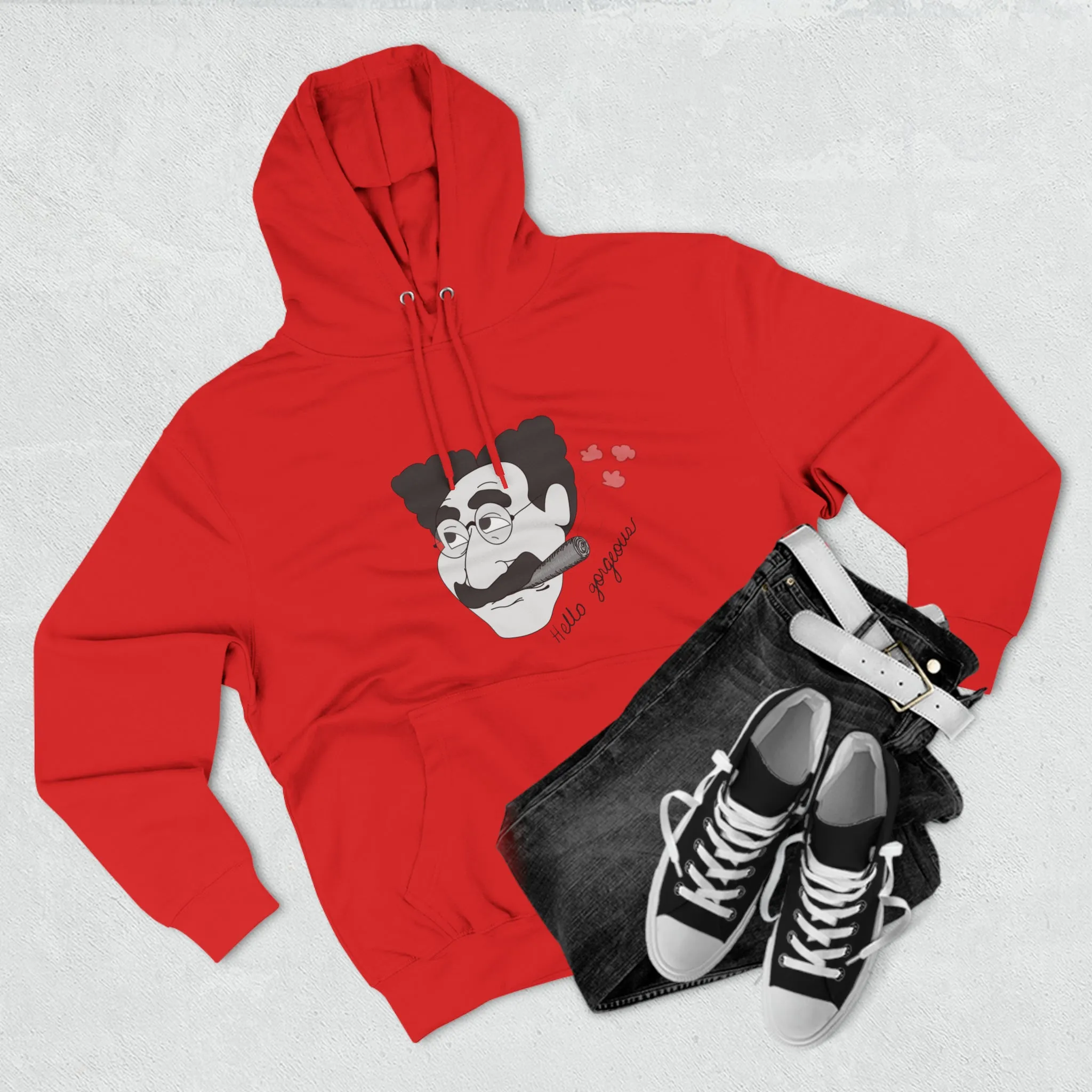 Hello Gorgeous Unisex French Terry Hoodie Special Colors